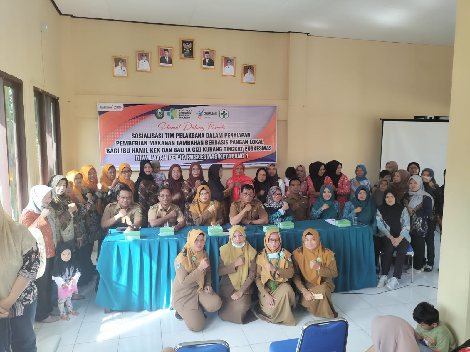 KEGIATAN BERSAMA PUSKESMAS KETAPANG 1